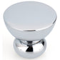 Contemporary Knob, 1-1/4" D, Chrome alt 0