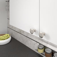 Contemporary Knob, 1-11/32" D, Brushed Nickel