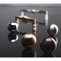Traditional Knob, 1-9/16" D, Matte Black alt 0