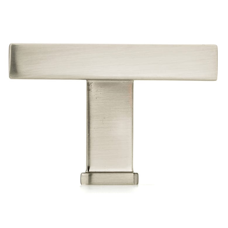 Transitional Knob, 1-3/4" x 1-3/8", Brushed Nickel alt 0