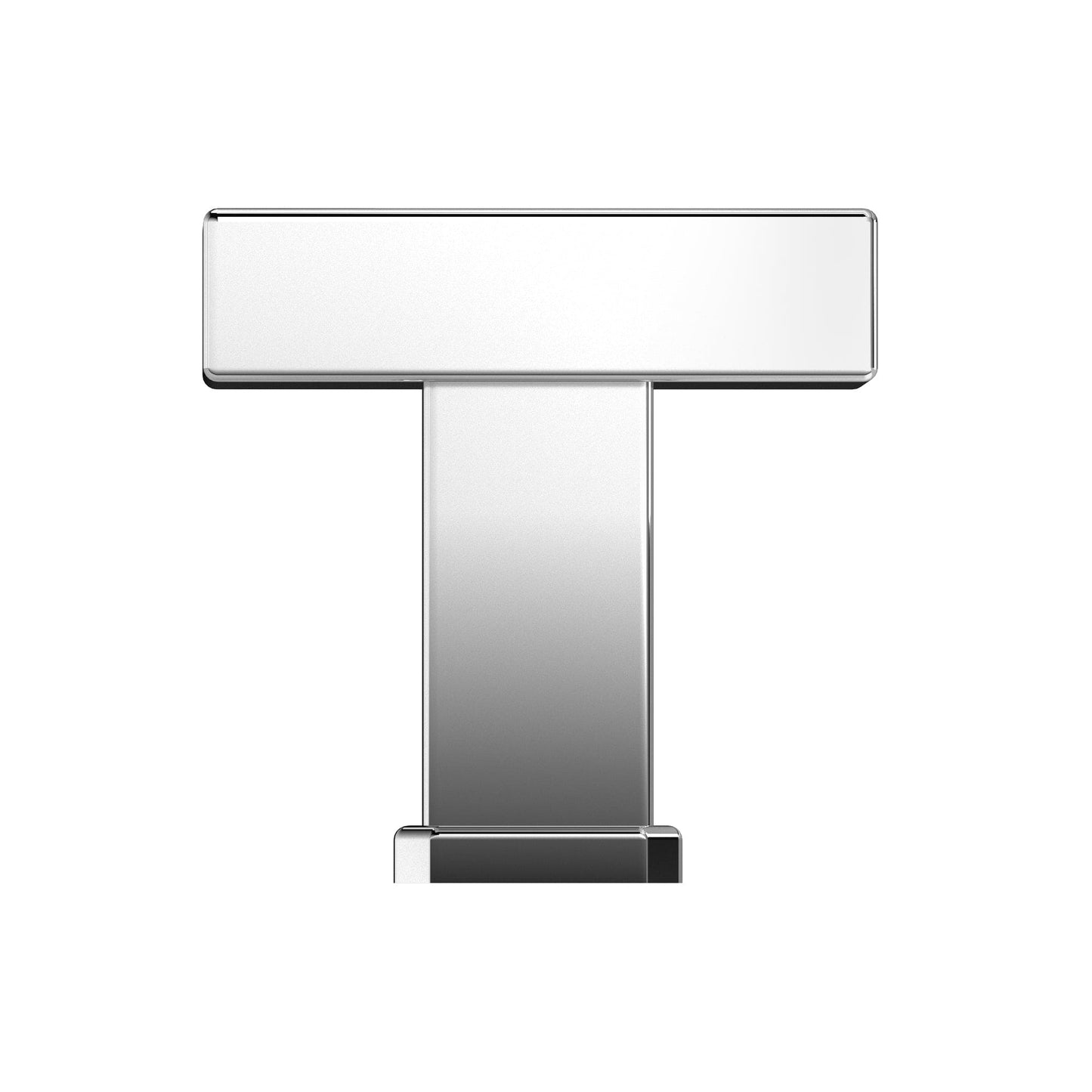 Transitional Knob, 1-3/8" x 1-3/8", Chrome alt 0