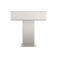 Transitional Knob, 1-3/8" x 1-3/8", Brushed Nickel alt 0