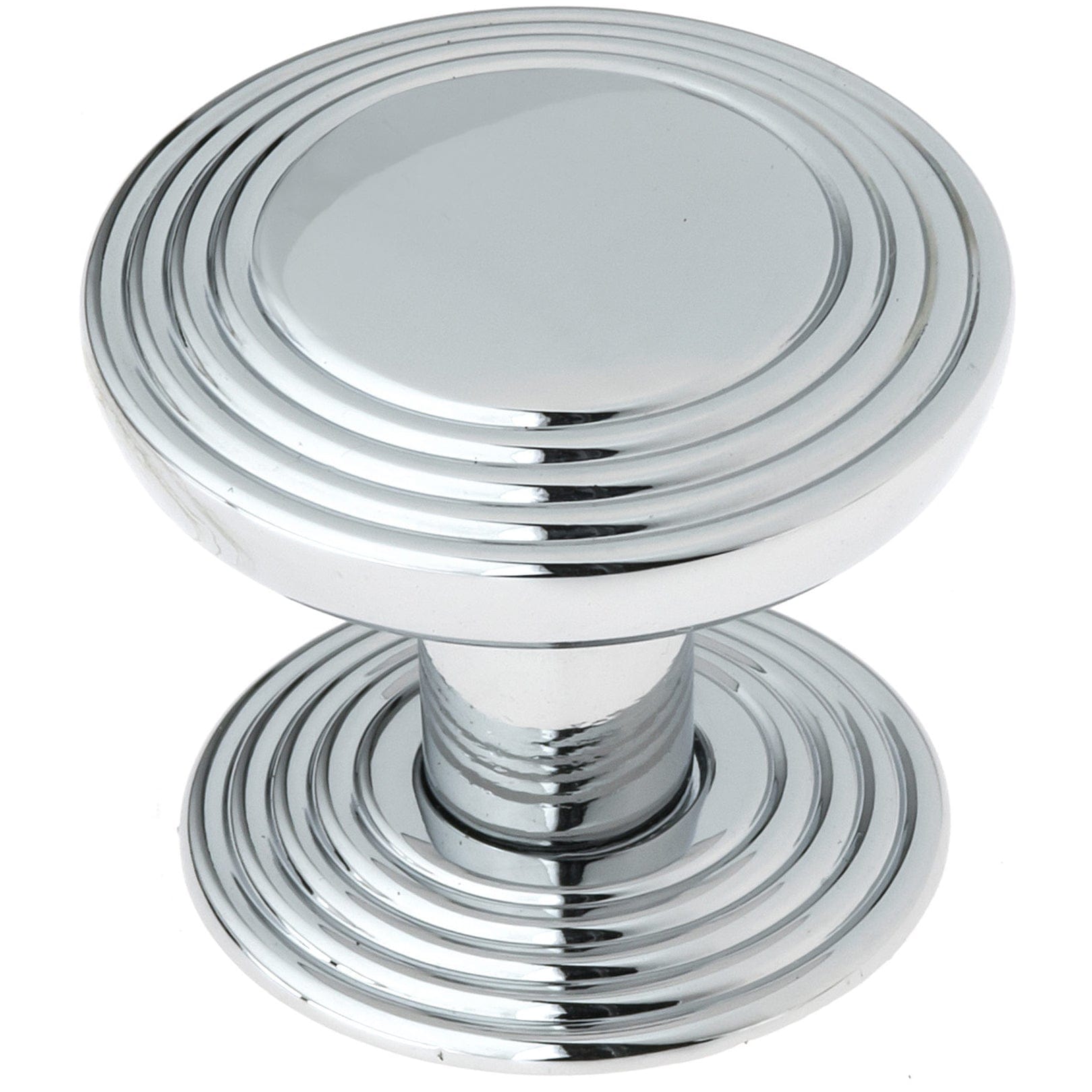 Transitional Knob, 1-1/4" D, Chrome alt 0