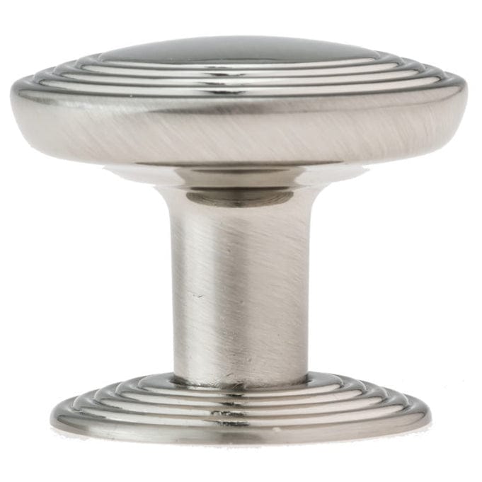 Transitional Knob, 1-1/4" D, Brushed Nickel alt 0