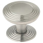 Transitional Knob, 1-9/16" D, Brushed Nickel alt 0