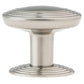 Transitional Knob, 1-9/16" D, Brushed Nickel alt 0