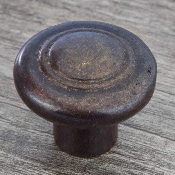 Traditional Knob, 1-3/4" D, Copper Bronze alt 0