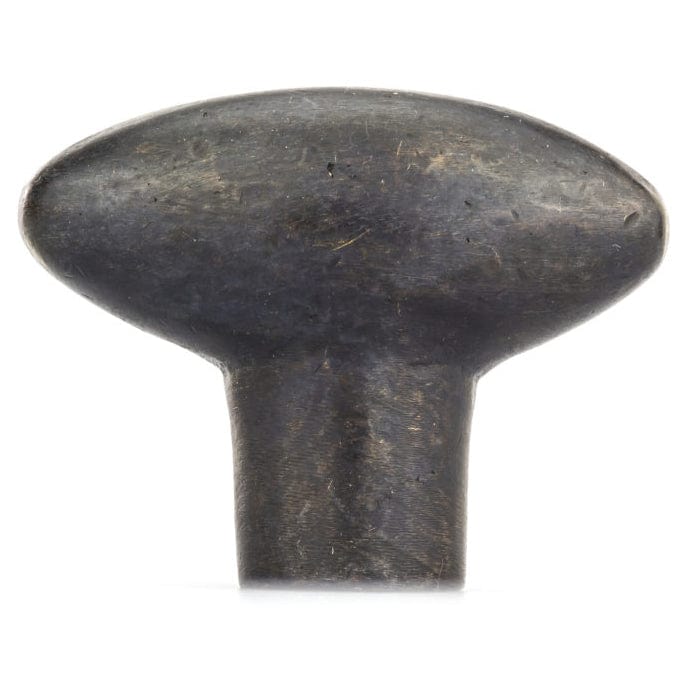 Traditional Knob, 1-3/8" x 21/32", Dark Bronze alt 0