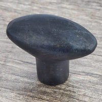 Traditional Knob, 1-3/8" x 21/32", Dark Bronze alt 0