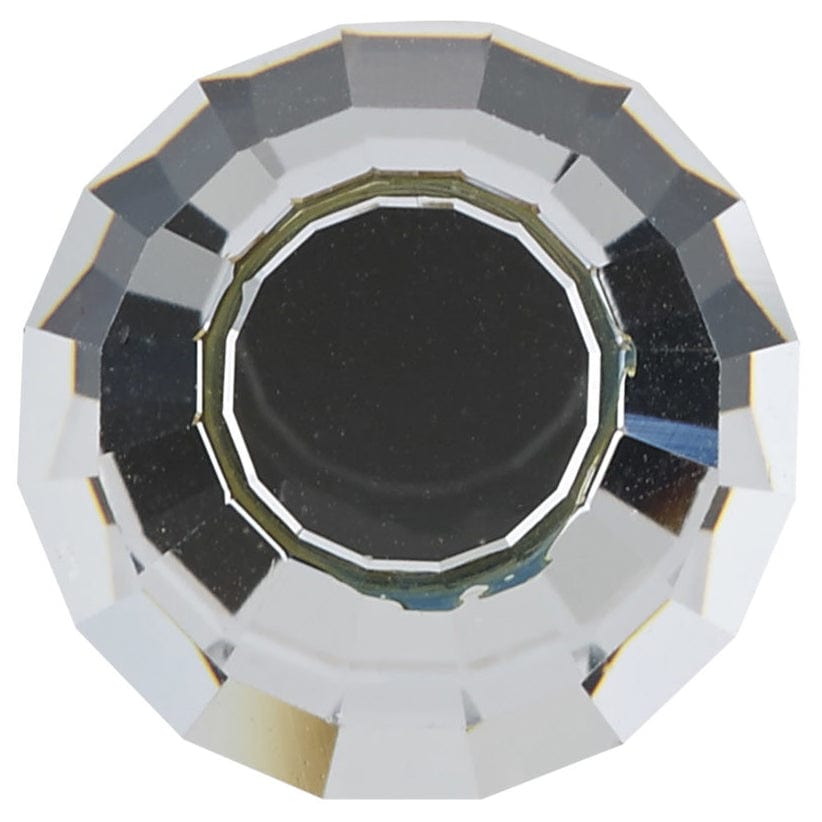 Traditional Knob, 3/4" D, Brass, Clear alt 0