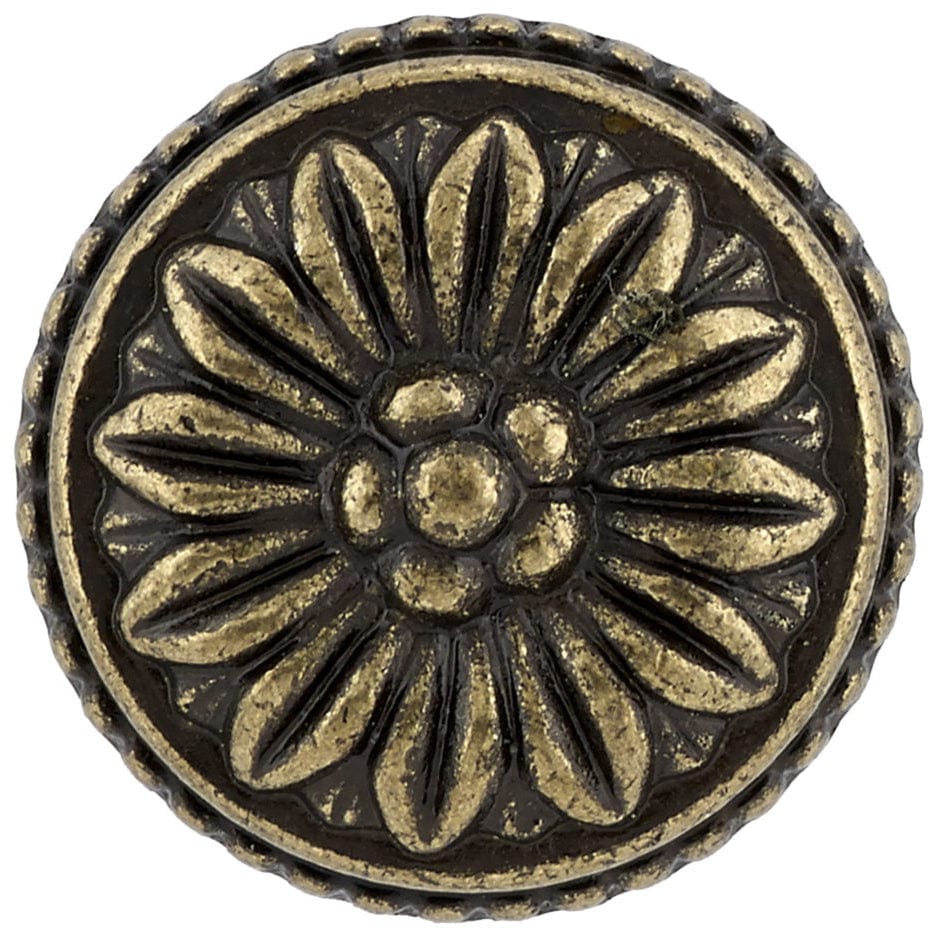 Traditional Knob, 1" D, Antique English alt 0