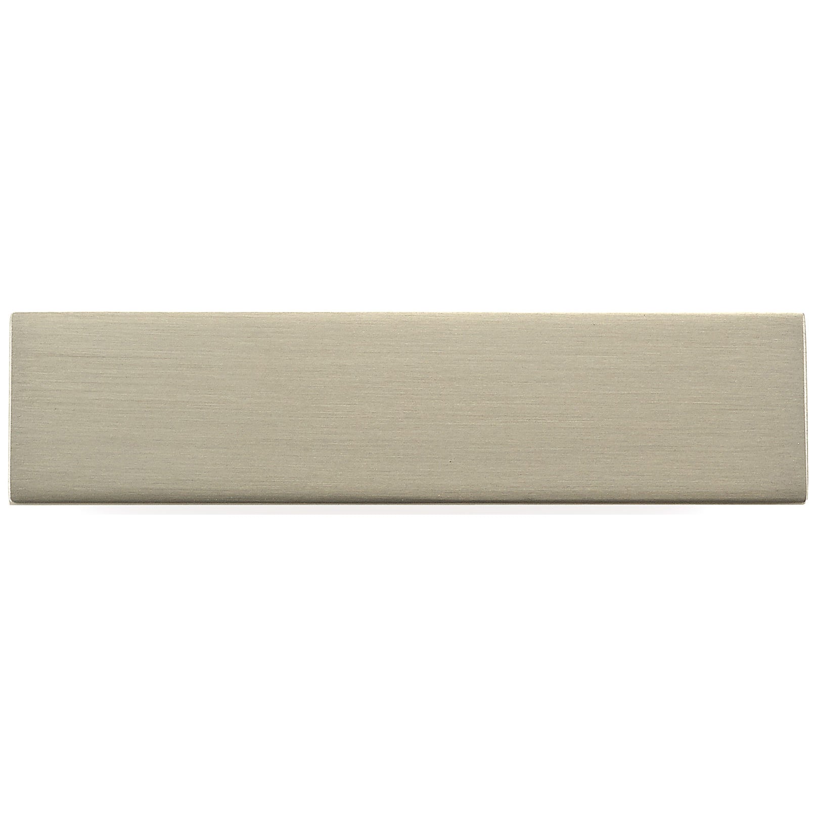 Contemporary Knob, 2-3/4" x 21/32", Brushed Nickel alt 0