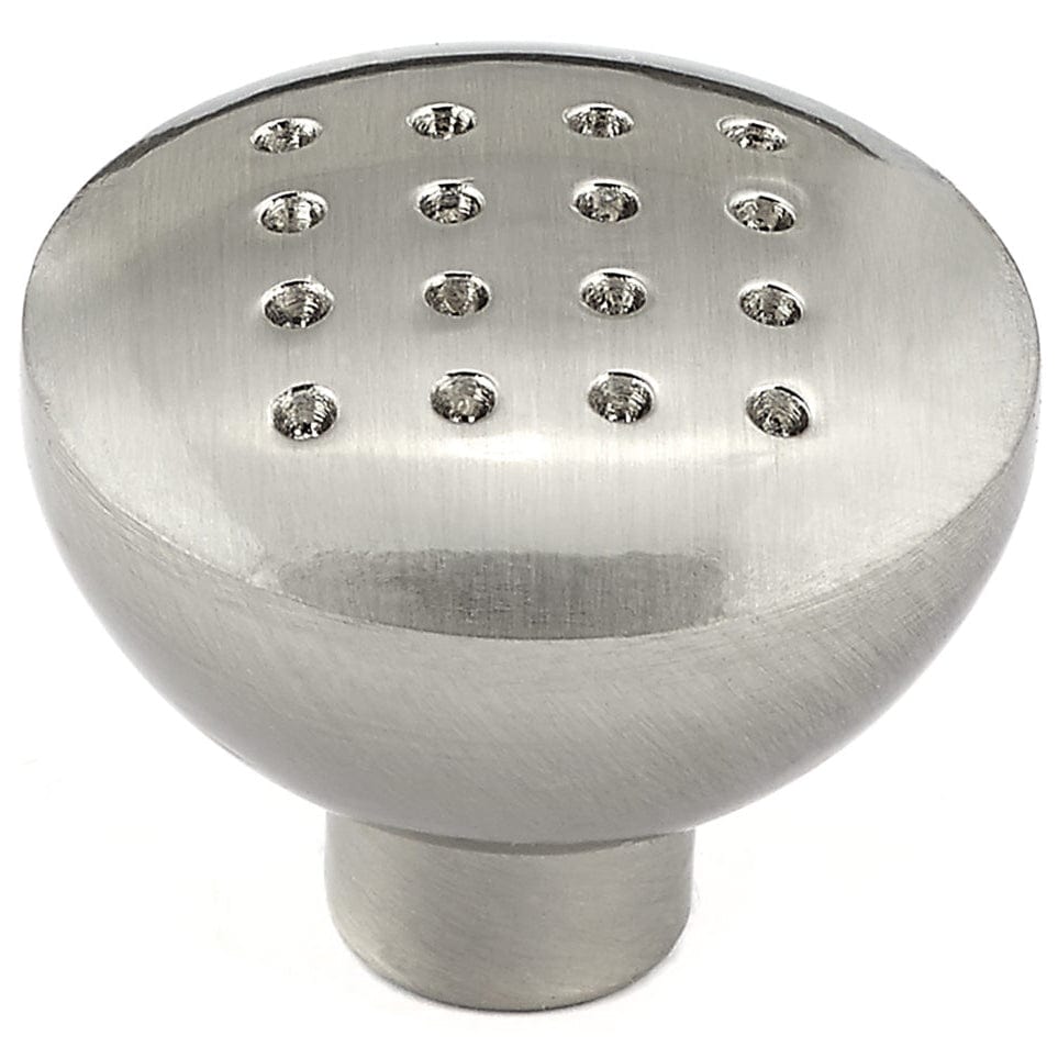 Contemporary Knob, 1-5/16" D, Brushed Nickel alt 0