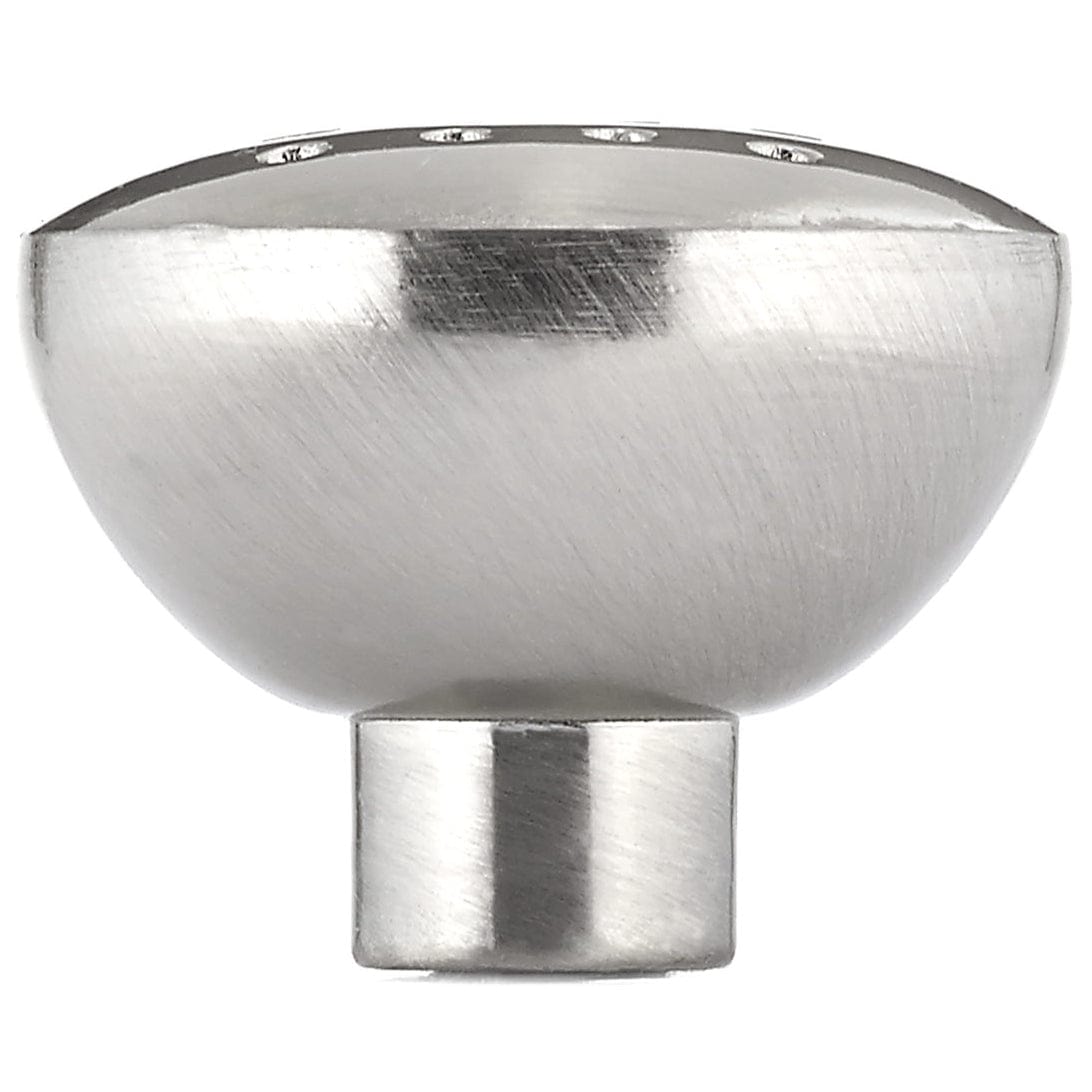 Contemporary Knob, 1-5/16" D, Brushed Nickel alt 0