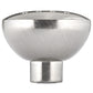 Contemporary Knob, 1-5/16" D, Brushed Nickel alt 0