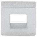 Contemporary Knob, 31/32" x 5/16", Matte Chrome alt 0