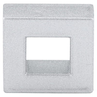 Contemporary Knob, 31/32" x 5/16", Matte Chrome alt 0