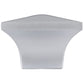 Contemporary Knob, 1-1/4" x 1-1/4", Matte Chrome alt 0