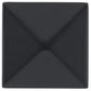 Contemporary Knob, 1-1/4" x 1-1/4", Matte Black alt 0