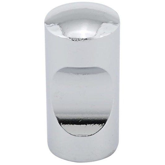 Contemporary Knob, 1/2" D, Chrome alt 0