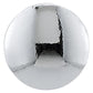 Contemporary Knob, 1/2" D, Chrome alt 0