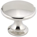 Traditional Knob, 1-3/4" D, Polished Nickel alt 0