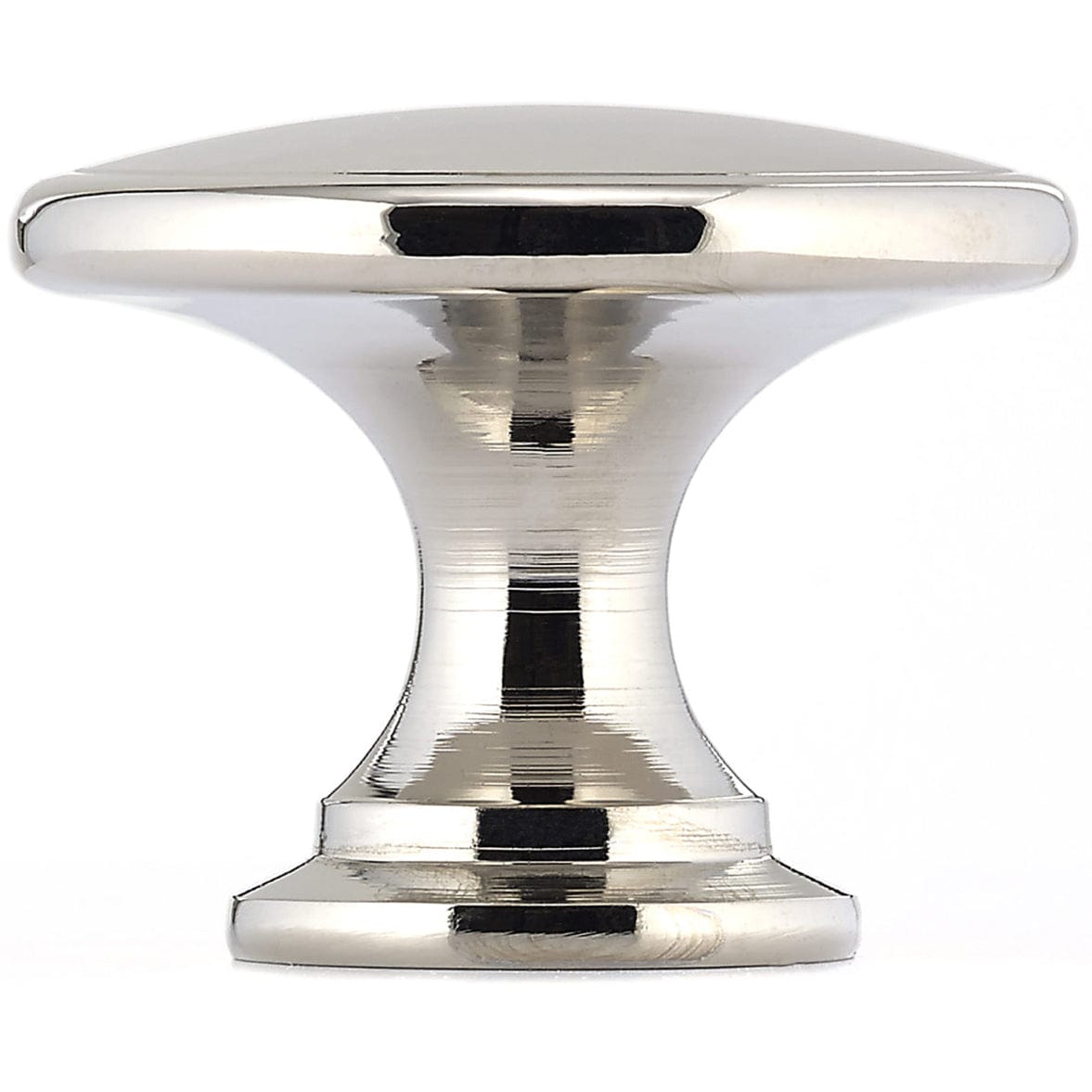 Traditional Knob, 1-3/4" D, Polished Nickel alt 0