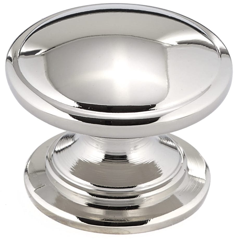 Traditional Knob, 1-1/4" D, Polished Nickel alt 0