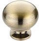Traditional Knob, 1-1/4" D, Antique English alt 0