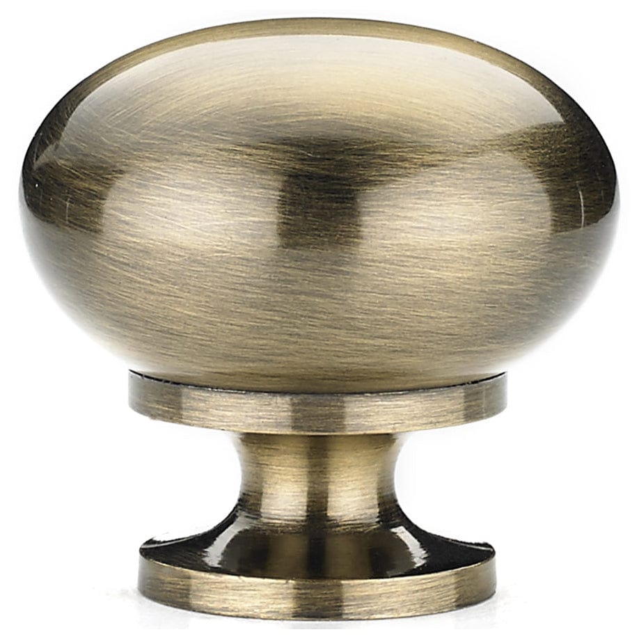 Traditional Knob, 1-1/4" D, Antique English alt 0