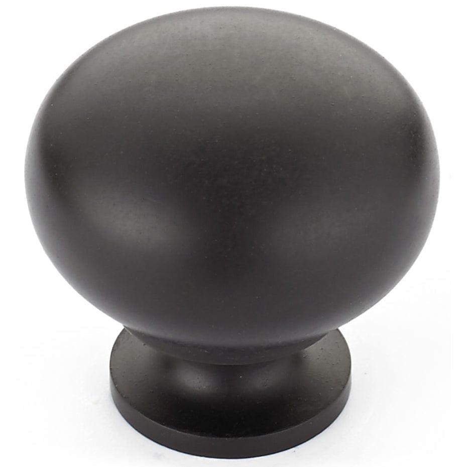 Traditional Knob, 1-1/4" D, Oil-Rubbed Bronze alt 0