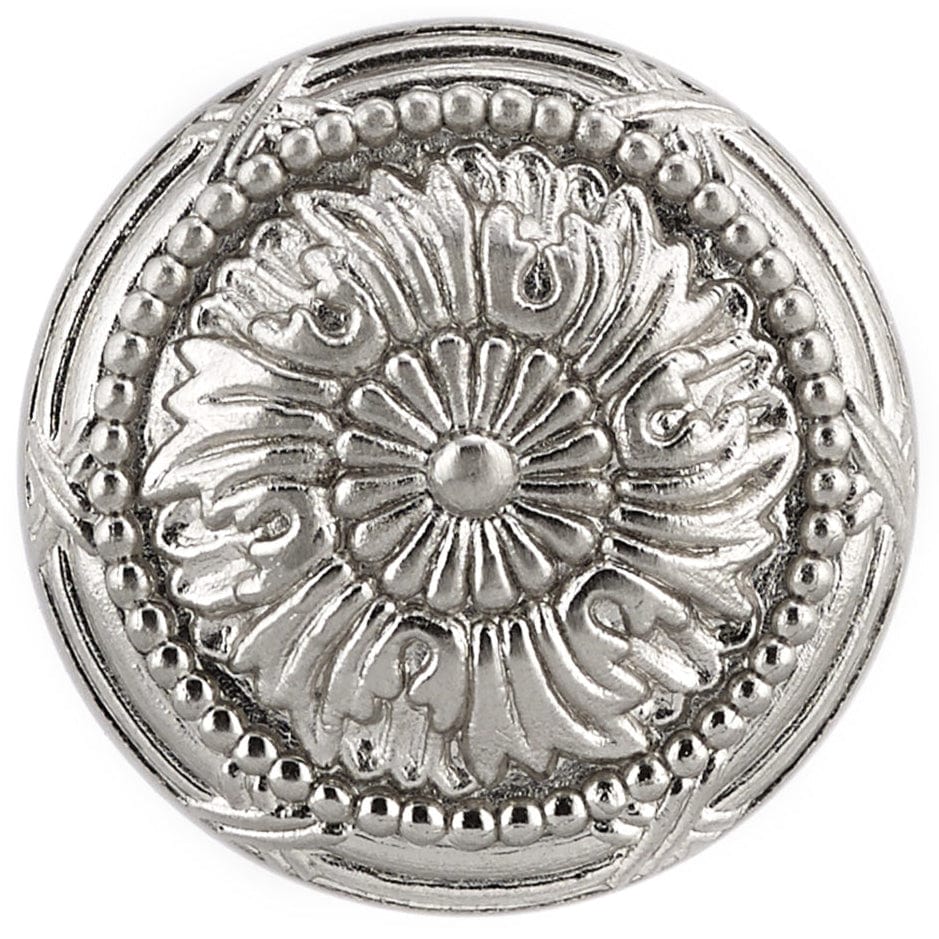 Traditional Knob, 1-1/4" D, Brushed Nickel alt 0