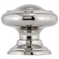 Traditional Knob, 1-3/16" D, Polished Nickel alt 0