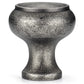 Traditional Knob, 1-3/16" D, Pewter alt 0