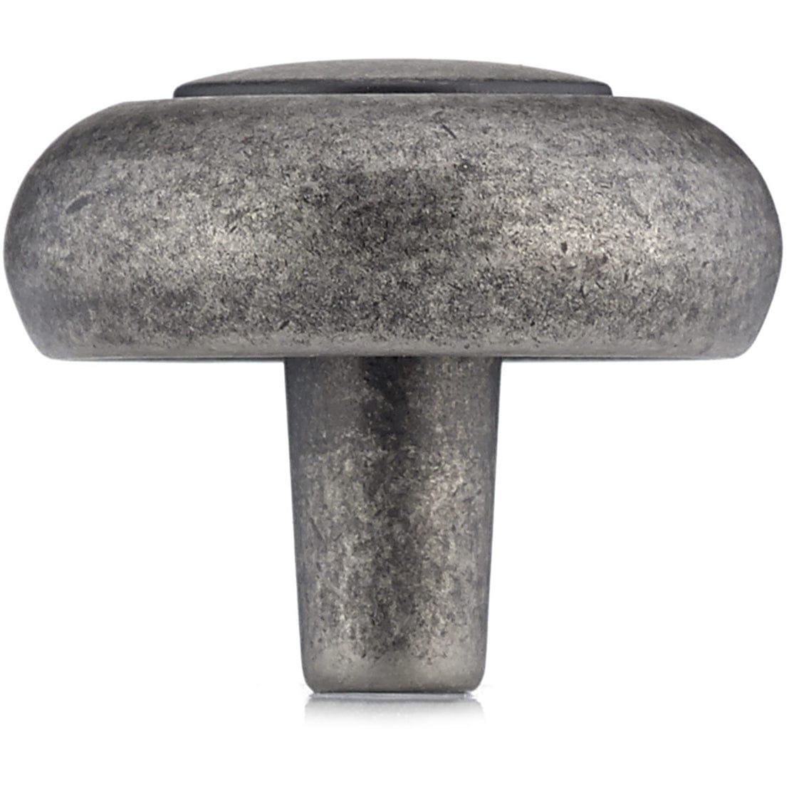 Traditional Knob, 1-1/4" D, Pewter alt 0