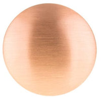 Contemporary Knob, 31/32" D, Rose Gold alt 0