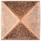 Traditional Knob, 1-1/4" x 1-1/4", Antique Copper alt 0