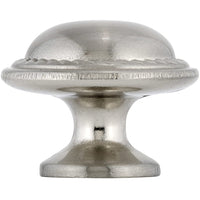Traditional Knob, 1-3/16" D, Brushed Nickel alt 0