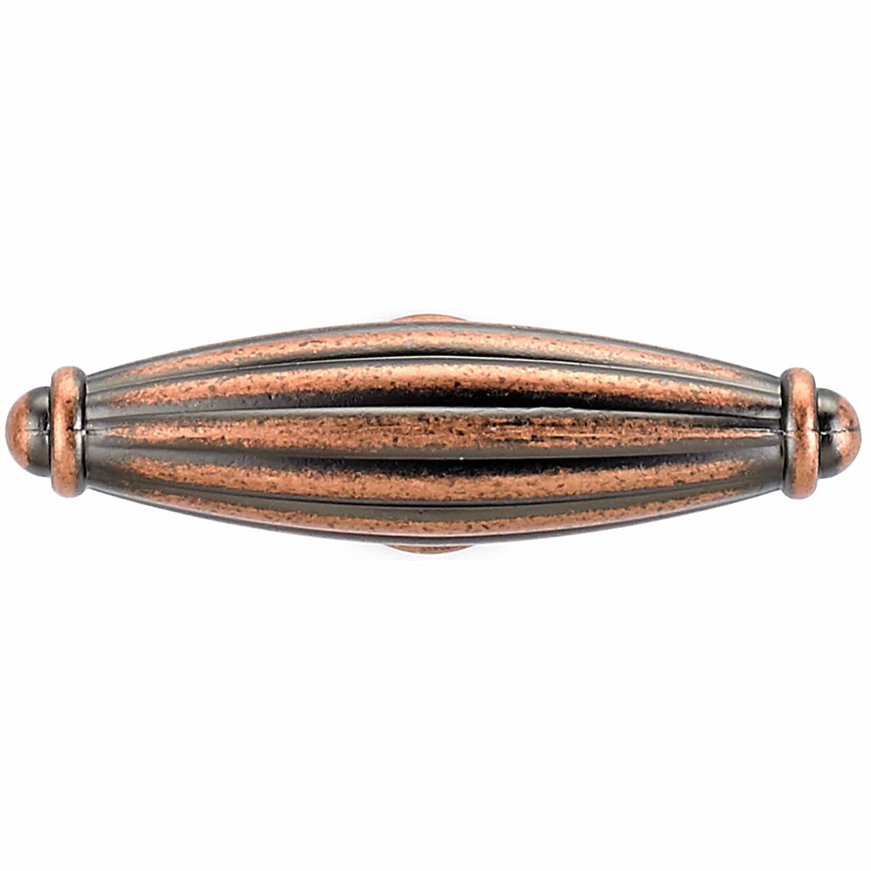Traditional Knob, 2-9/16" x 25/32", Antique Copper alt 0