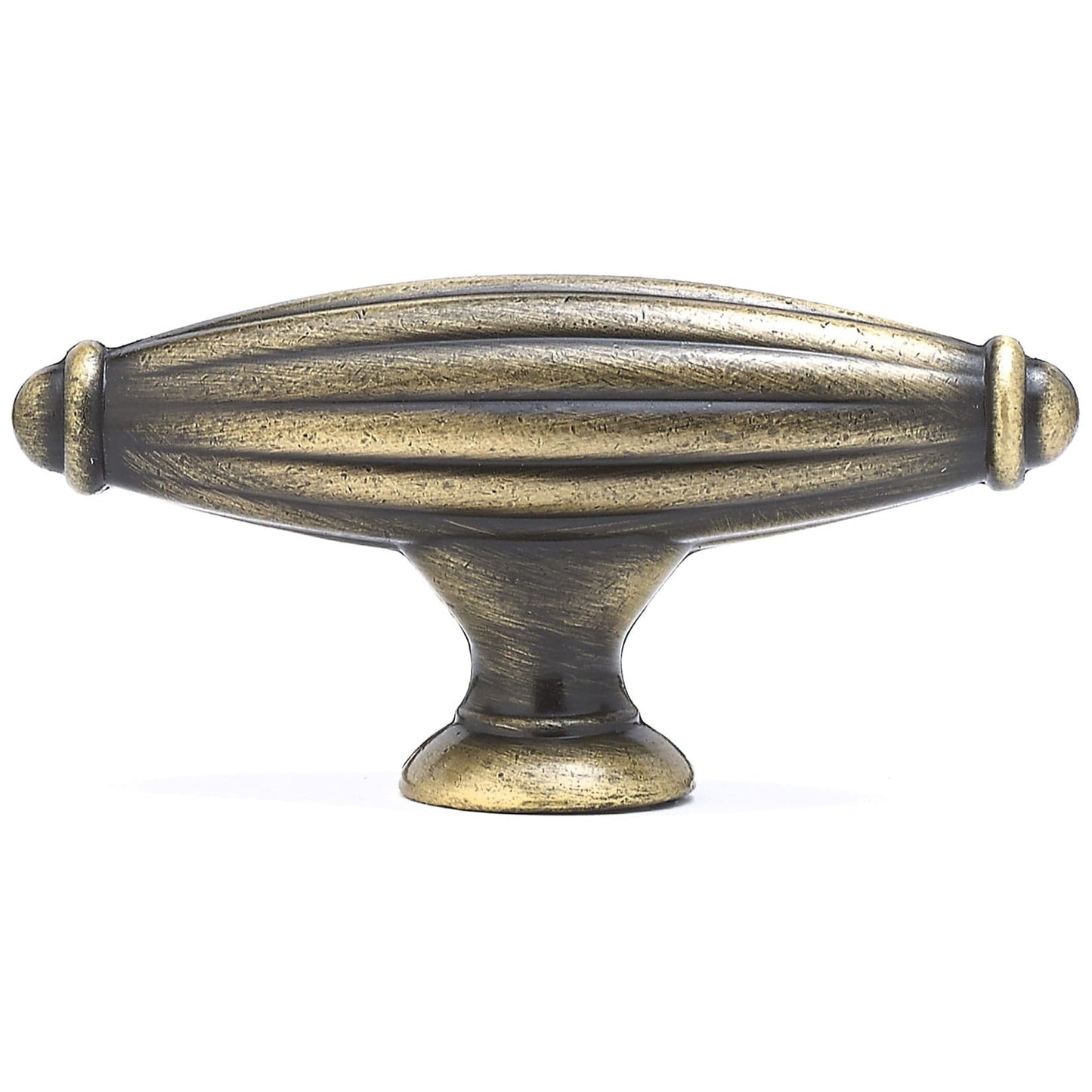 Traditional Knob, 2-9/16" x 25/32", Antique English alt 0