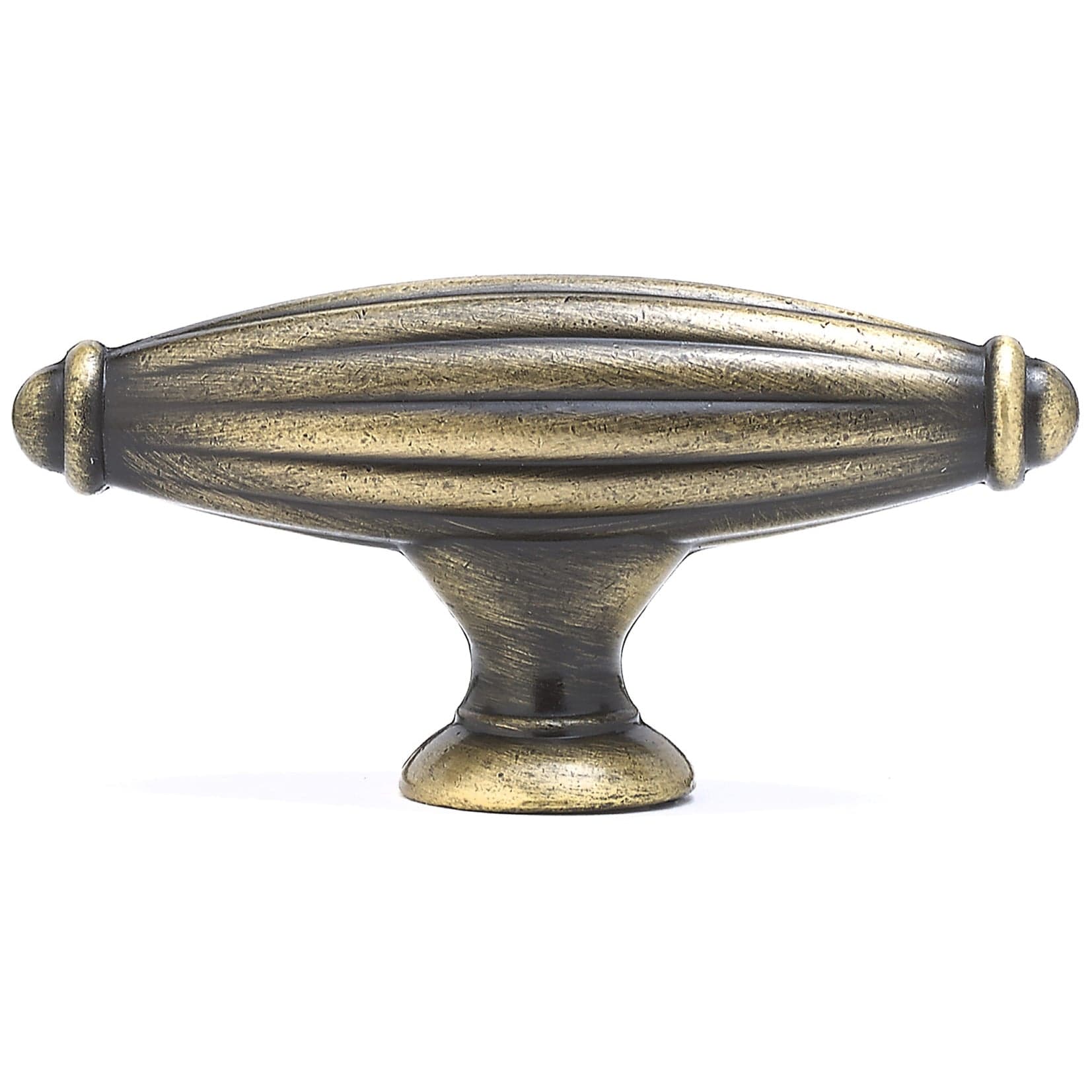 Traditional Knob, 2-9/16" x 25/32", Antique English alt 0