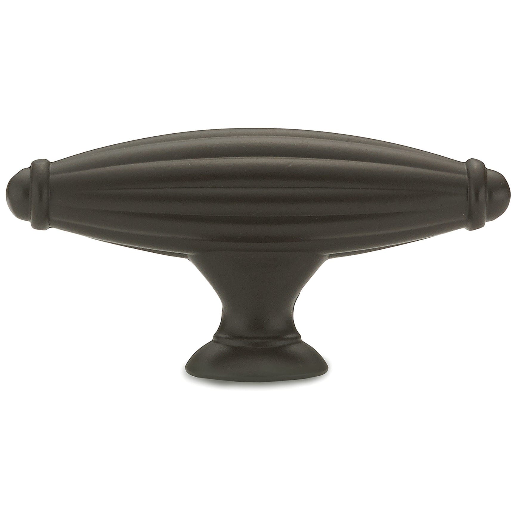 Traditional Knob, 2-9/16" x 25/32", Oil-Rubbed Bronze alt 0