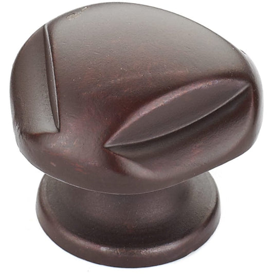 Traditional Knob, 1-1/8" D, Rust alt 0