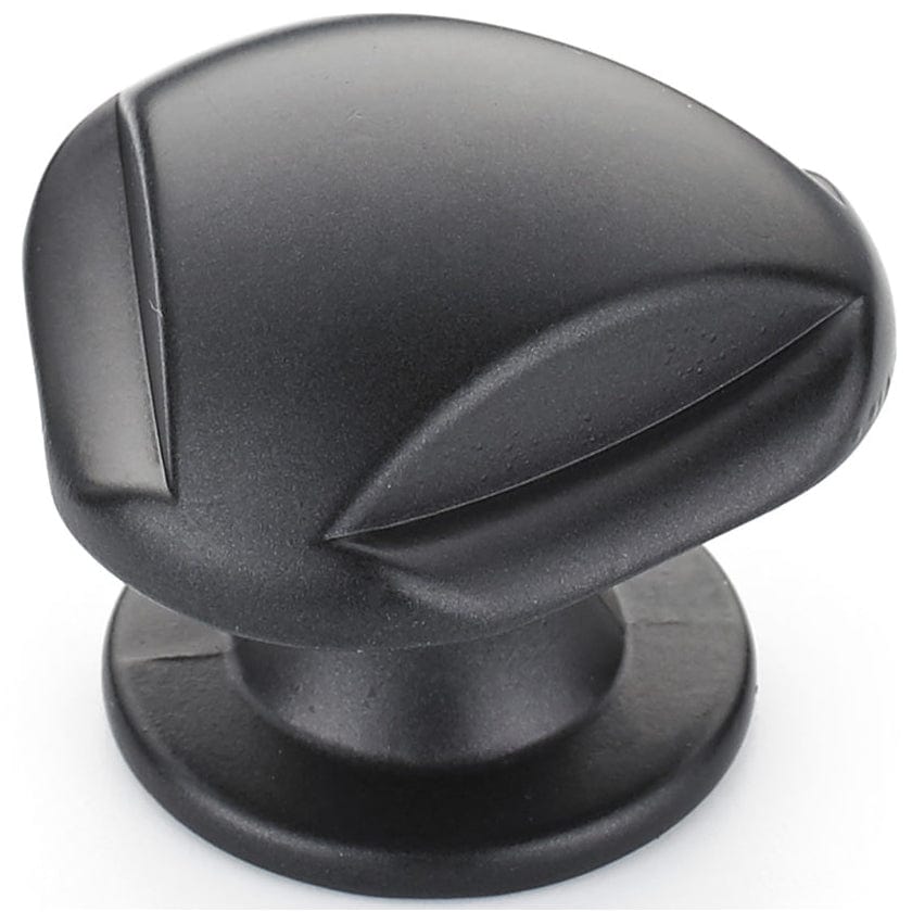 Traditional Knob, 1-5/16" D, Anthracite alt 0