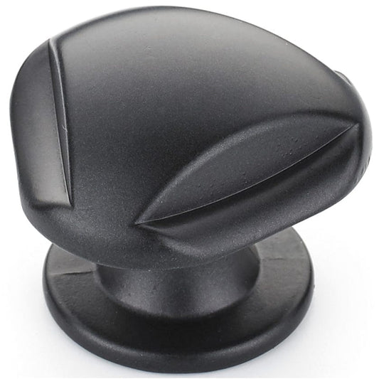 Traditional Knob, 1-5/16" D, Anthracite alt 0