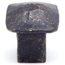 Contemporary Knob, 1-1/32" x 1-1/32", Matte Black Iron alt 0