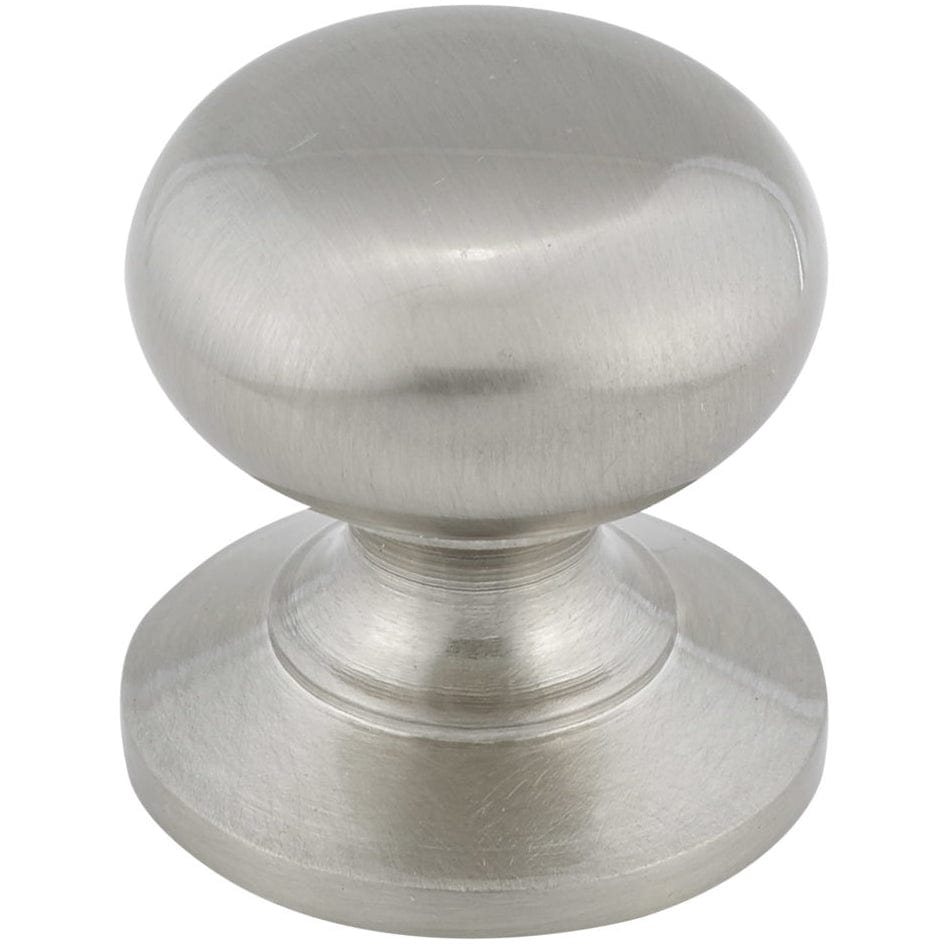 Traditional Knob, 1-1/4" D, Brushed Nickel alt 0