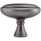 Traditional Knob, 1-9/16" x 15/16", Antique Nickel alt 0