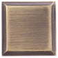 Transitional Knob, 1-1/4" x 1-1/4", Antique English alt 0
