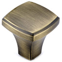Transitional Knob, 1-1/4" x 1-1/4", Antique English alt 0